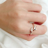 Roze-Zilver Vosring - Finn (1+1 GRATIS)