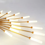 Moderne LED plafondlamp - minimalistisch ontwerp in zonnestraalstijl