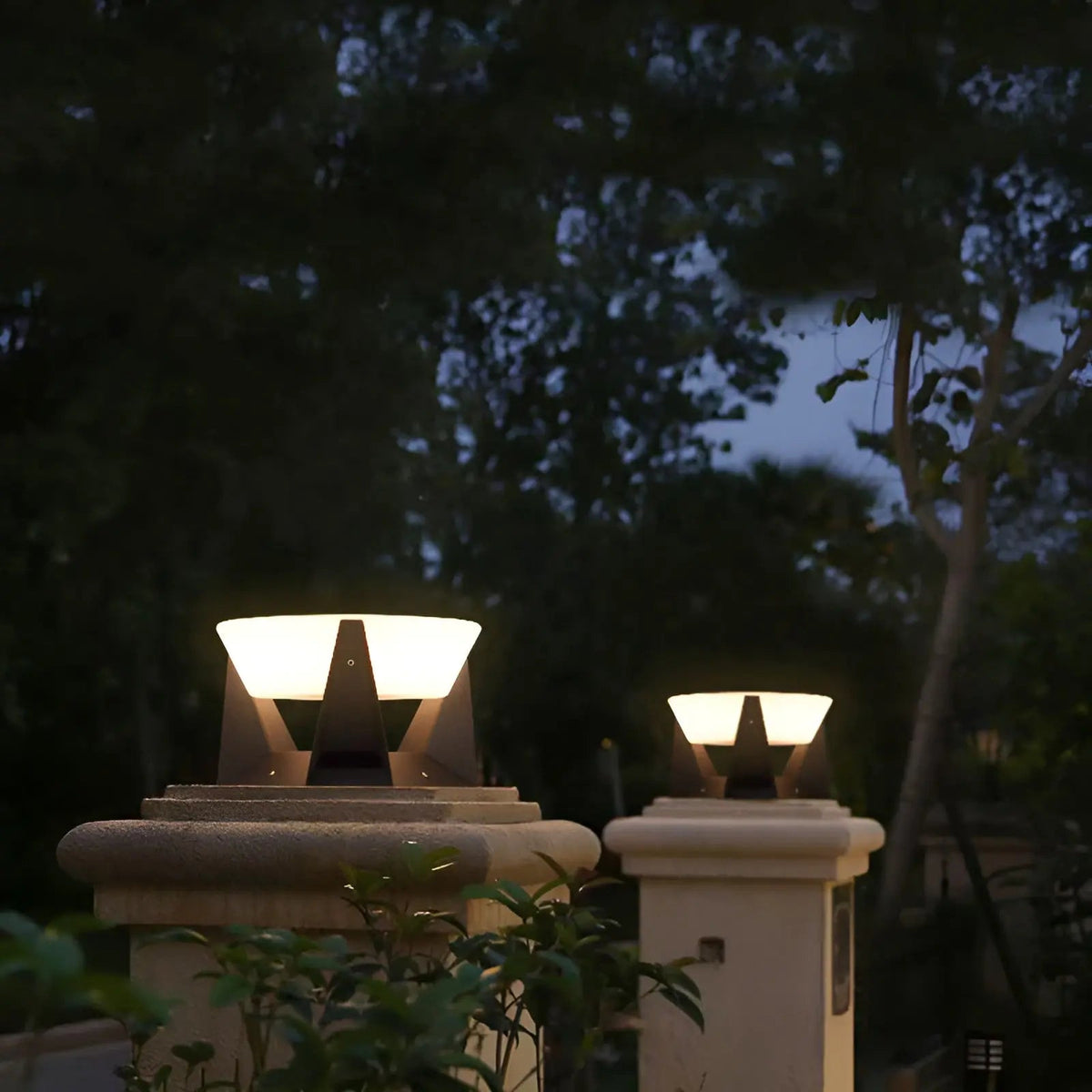 Luxueuze Solar Tuinlamp in Japanse Stijl - ZenGlow