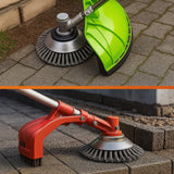 Grassnijder voor in de tuin | Onkruidschijf en stalen borstel | TuinFix