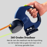 DuoLeash - Dubbel multifunctioneel hondenriem met zaklamp