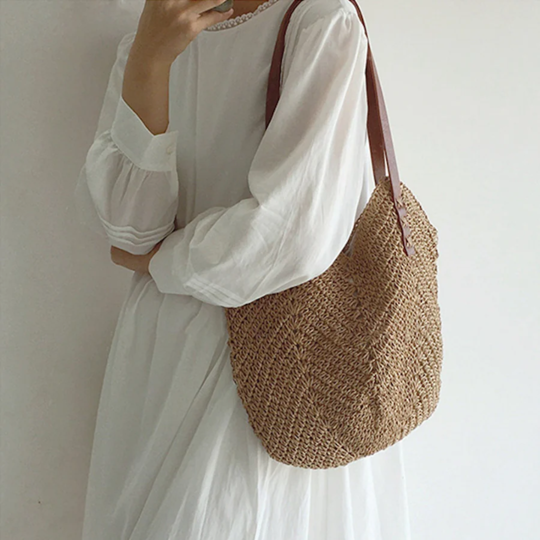 Stijlvolle schoudertas voor dames - BreezeWoven