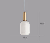 Retro Glas Hanglamp – ColorVibe