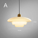 Mid-Century Witte Glazen Hanglamp – Verstelbare Messing Hanglamp