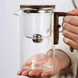 Stijlvolle transparante Theepot – ClearBrew