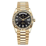 Luxe Heren Automatische Horloge – RVS, zelfopwindend, kalenderfunctie – Stijl voor elke gelegenheid