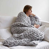 DIY Chunky XL 1000 Gramm Wolgaren voor het Breien van een Heerlijk Zachte Deken