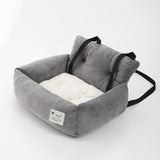 Veilige Honden Autostoel - CozyCanine - Grijs, Comfort & Veiligheid