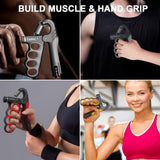 Onderarm Trainer | Handtrainer | Gripkracht Trainer tot 100 kg | StaalGrip