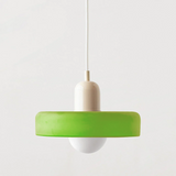 Kleurrijke Hanglamp in Bauhausstijl - StiloGlas