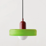 Kleurrijke Hanglamp in Bauhausstijl - StiloGlas