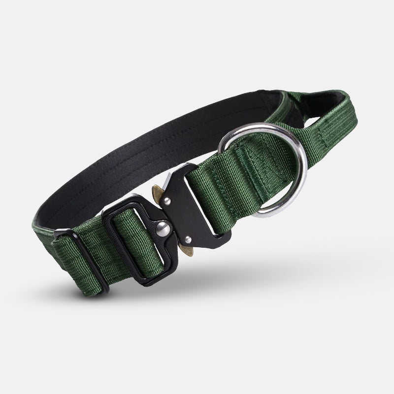 Tactische Hondenhalsband met Handvat - PowerGrip