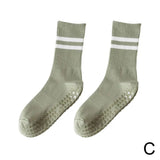 Antislip Mid-Tube Sportsokken voor Fitness en Yoga - GripFit