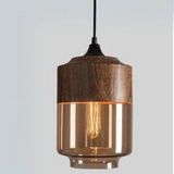 Stijlvolle Scandinavische Plafondlamp van Hout - NordLuna