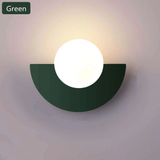 Metallische Halve Maan Wandlamp - LunaMetal