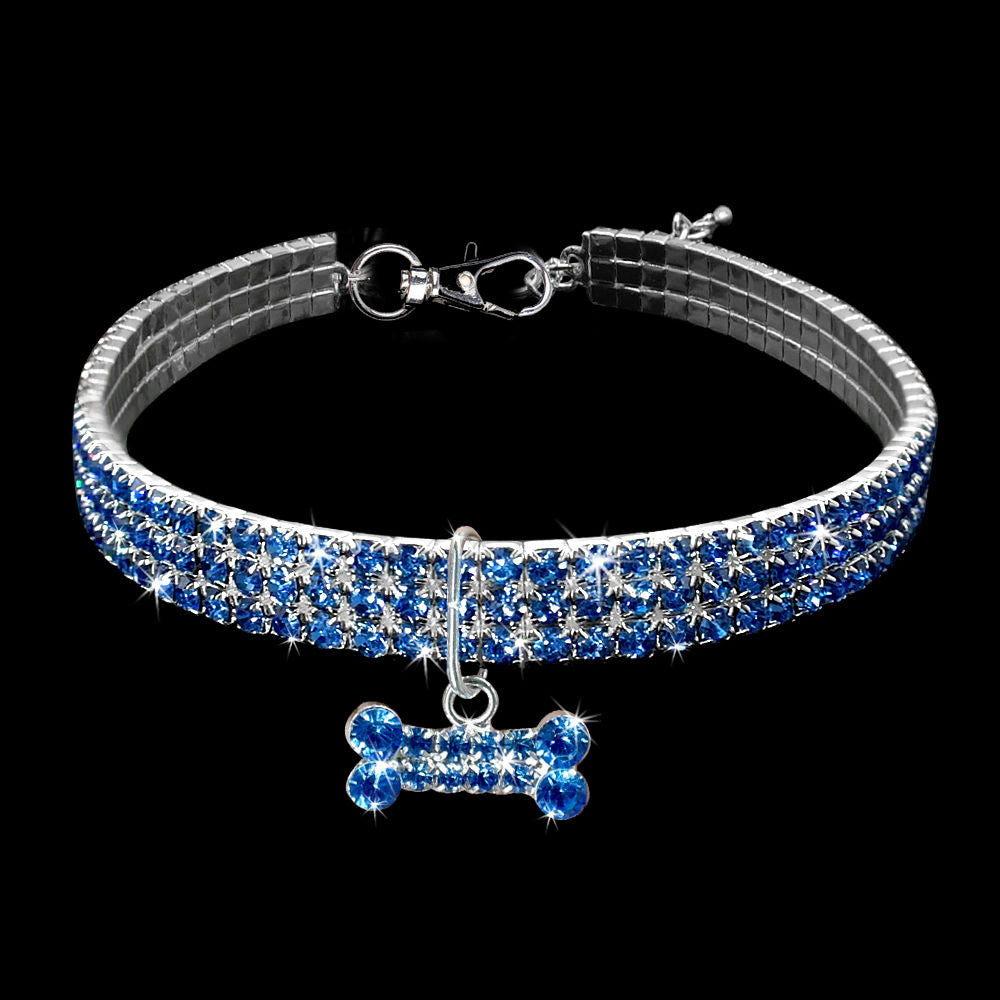 Premium Huisdierhalsband - Bling It On