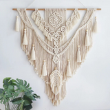 Scandinavische Boho Macramé Wandhanger | Handgemaakt