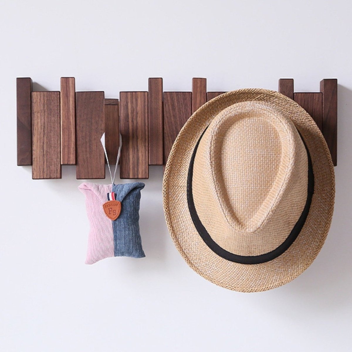 Pianowood Luxe Kapstok | Woonaccessoires | Handgemaakte houten kapstok met elegant ontwerp