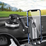 Telefoonhouder voor Auto | Telefoonhouder met Zuignap & 360° Rotatie | LuxGrip