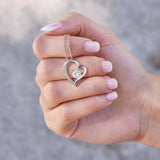 TimelessLove Ketting | Hartvorm | Elegant Zirkonia Design