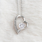 TimelessLove Ketting | Hartvorm | Elegant Zirkonia Design