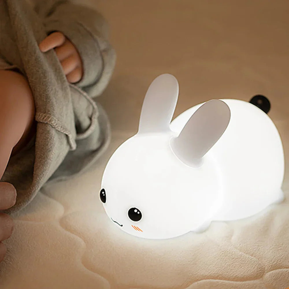 Schattige Konijnen Nachtlamp - BunnyGlow