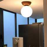 Hikari Plafondlamp – Minimalistisch Japans Design met LED & Hout
