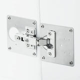 Scharniermontageplaten | De perfecte oplossing voor al uw scharnierproblemen! - 4 stuks