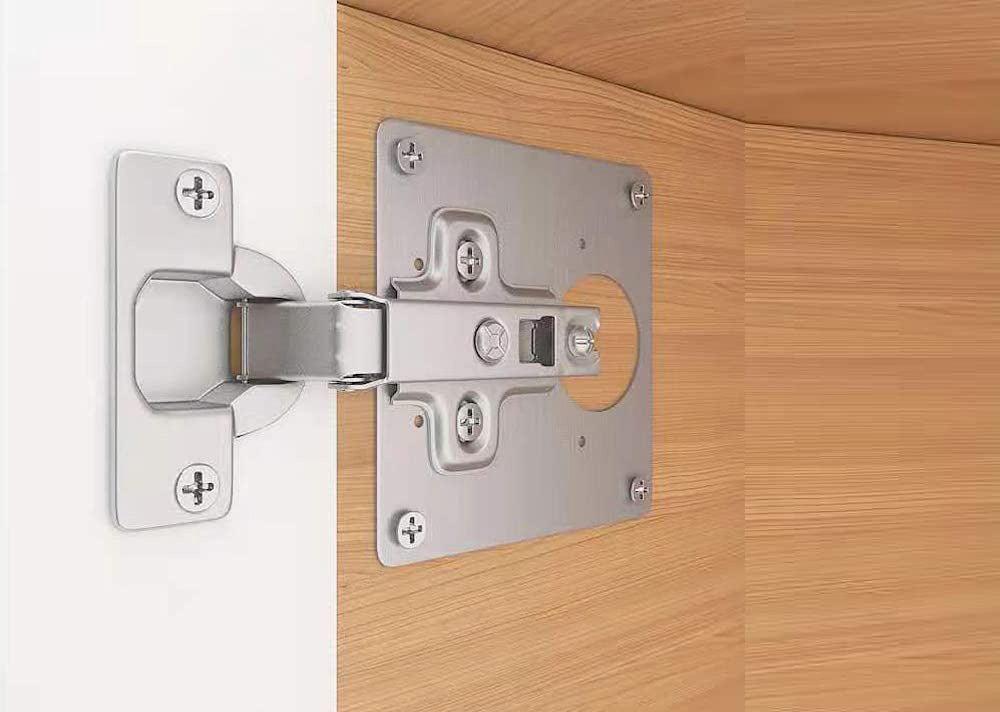Scharniermontageplaten | De perfecte oplossing voor al uw scharnierproblemen! - 4 stuks