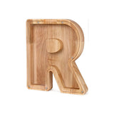 Houten Alfabet Spaarvarken - LetterSaver