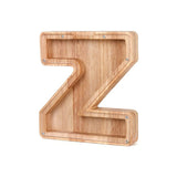 Houten Alfabet Spaarvarken - LetterSaver