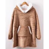 SNUGGOVA – Fleece Hoodie-Deken voor ultiem comfort