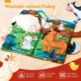 Voelboek - Hoog Contrast Baby Speelgoed 6-12 Maanden