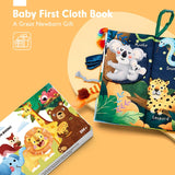 Voelboek - Hoog Contrast Baby Speelgoed 6-12 Maanden