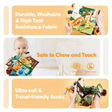 Voelboek - Hoog Contrast Baby Speelgoed 6-12 Maanden