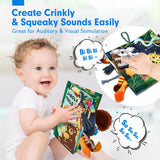 Voelboek - Hoog Contrast Baby Speelgoed 6-12 Maanden