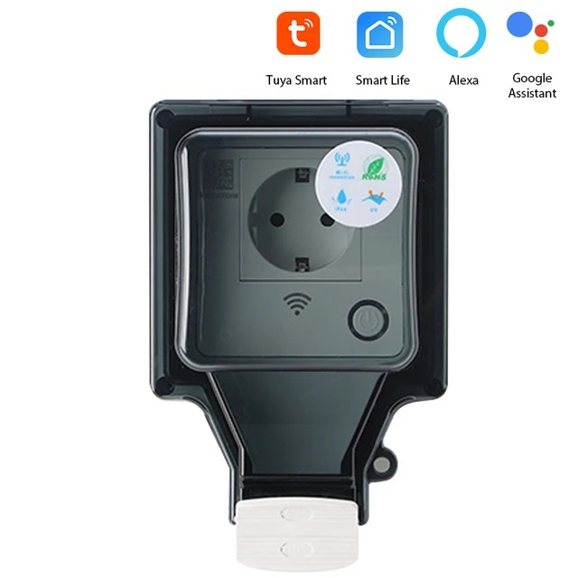Slimme WiFi Buitenstopcontact met IP66 Waterdichtheid - Voltura