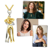 (1+1 Gratis) HugNecklace - bezegel je liefde