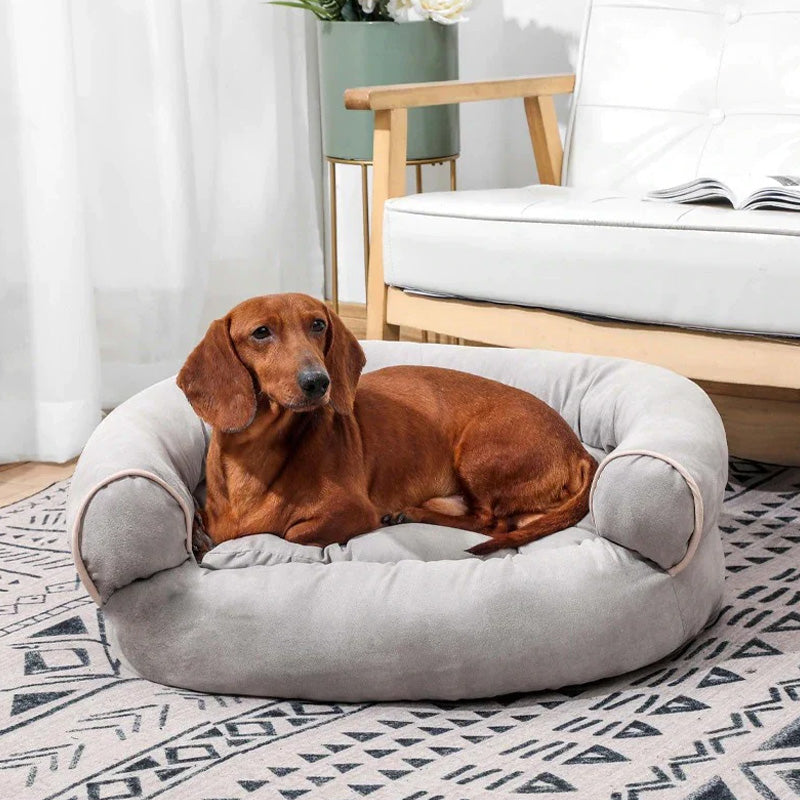 Orthopedisch Hondenbank met Zachte Bekleding - CalmPaw Bank
