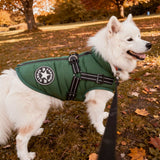 Hondencape voor de Winter | Wintercape voor Honden | Hondjas met Harnas | VachtCape
