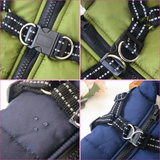 Hondencape voor de Winter | Wintercape voor Honden | Hondjas met Harnas | VachtCape