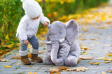 PlushElephant Knuffelkussen – Superzacht & Comfortabel voor Baby's en Kinderen