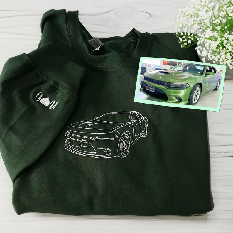 CarStitch | Maak van je auto een draagbaar borduurkunstwerk