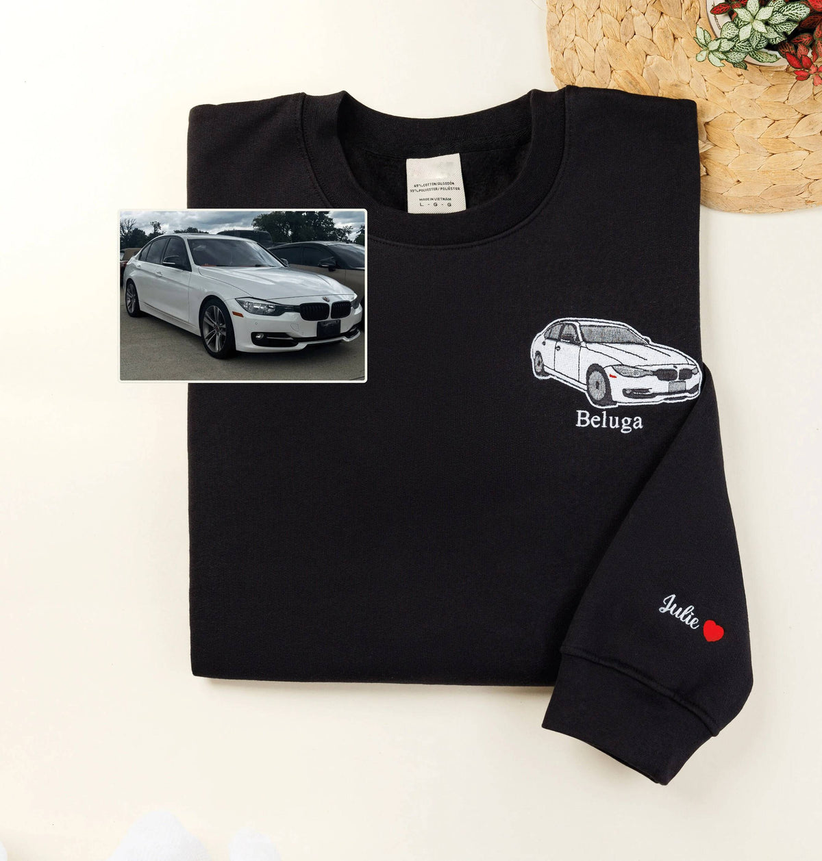 CarStitch | Maak van je auto een draagbaar borduurkunstwerk