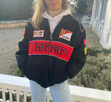 Mia | Vintage Ferrari racerjack in duurzame materialen