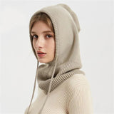 Klassieke Cashmere Gebreide Beanie voor Koud Weer