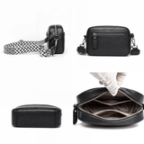 Crossbody-tas van hoogwaardig kunstleer