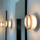 Moderne Dimple Glas LED Wandlamp