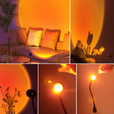 Sunset Lamp Gouden Uur Slimme USB LED Lamp
