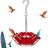 Mierenbestendige Hummingbird Feeder voor Buiten met Hangperch